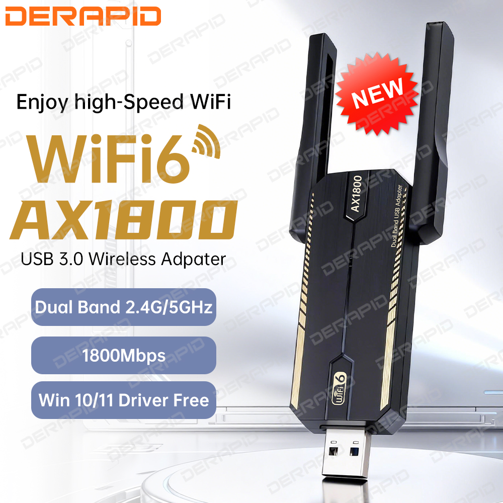 Wifi 6 Usb Adapter Ax1800 - AX1800 WiFi 6 USB 3.0 адаптер
