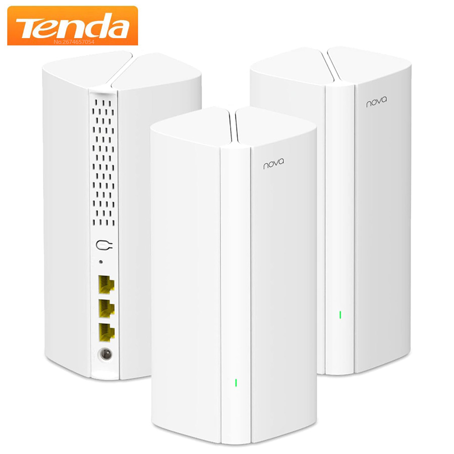 Wifi 6 Mesh System 3 Pack - Сетевая система Tenda AX3000 WiFi6 Mesh