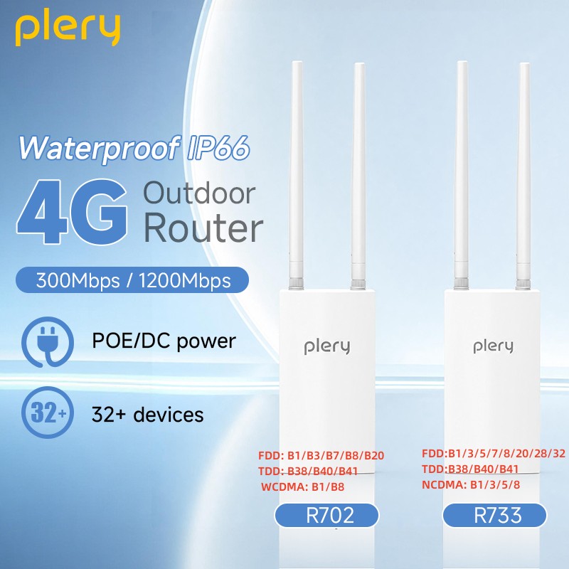 Wifi 6 Outdoor Ap Waterproof - Уличный 4G LTE роутер Plery 300