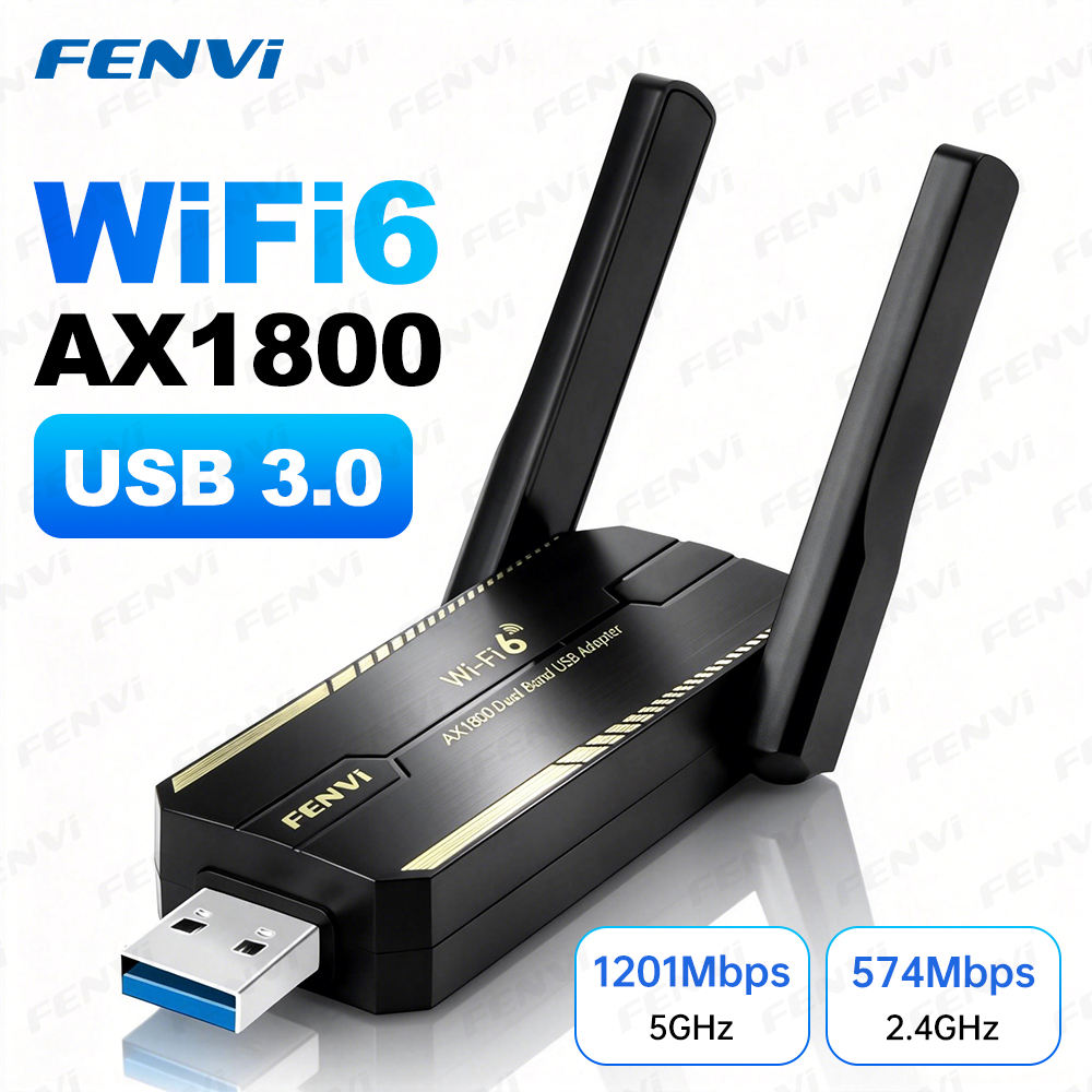 Wifi 6 Usb Adapter Ax1800 - Беспроводной USB-адаптер Fenvi AX1800 WiFi 6,