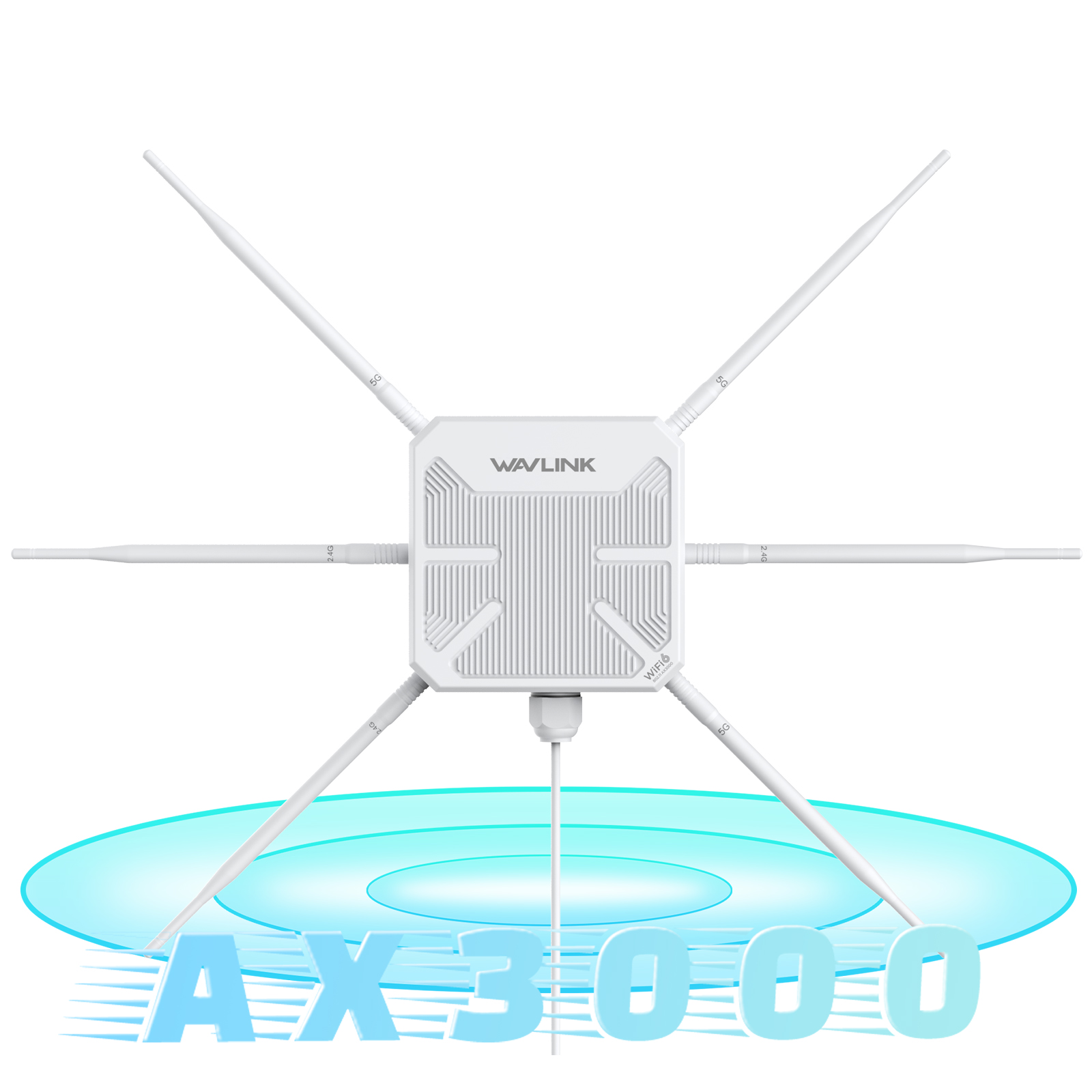 Wifi 6 Outdoor Ap Waterproof - Уличная водонепроницаемая точка доступа/ретранслятор Wi-Fi 6