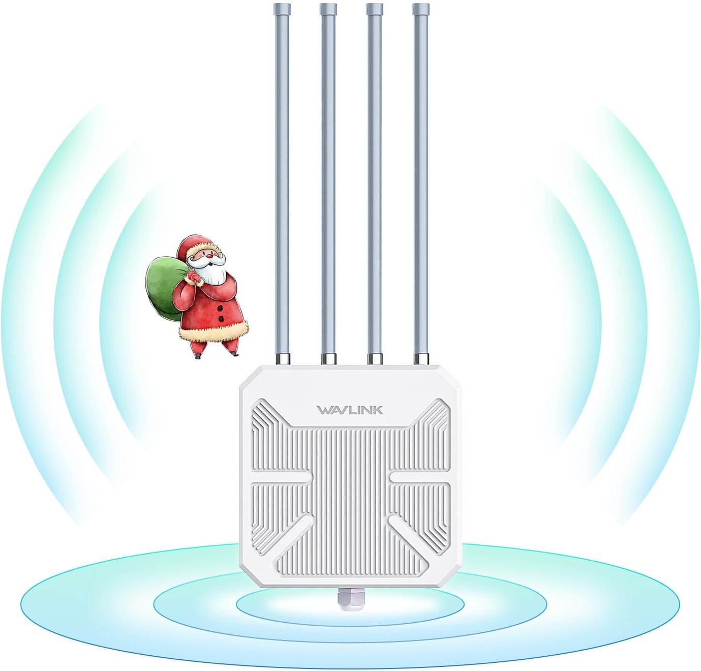 Wifi 6 Outdoor Ap Waterproof - Репитер/удлинитель Wi-Fi 6 AX1800 WAVLINK для