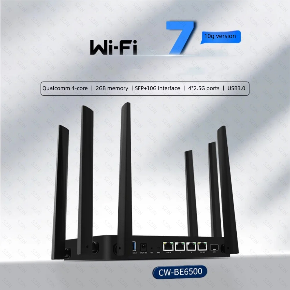 Router With Sfp+ 10G Port - Маршрутизаторы CW-WIFI7 с портом 10G SFP+,