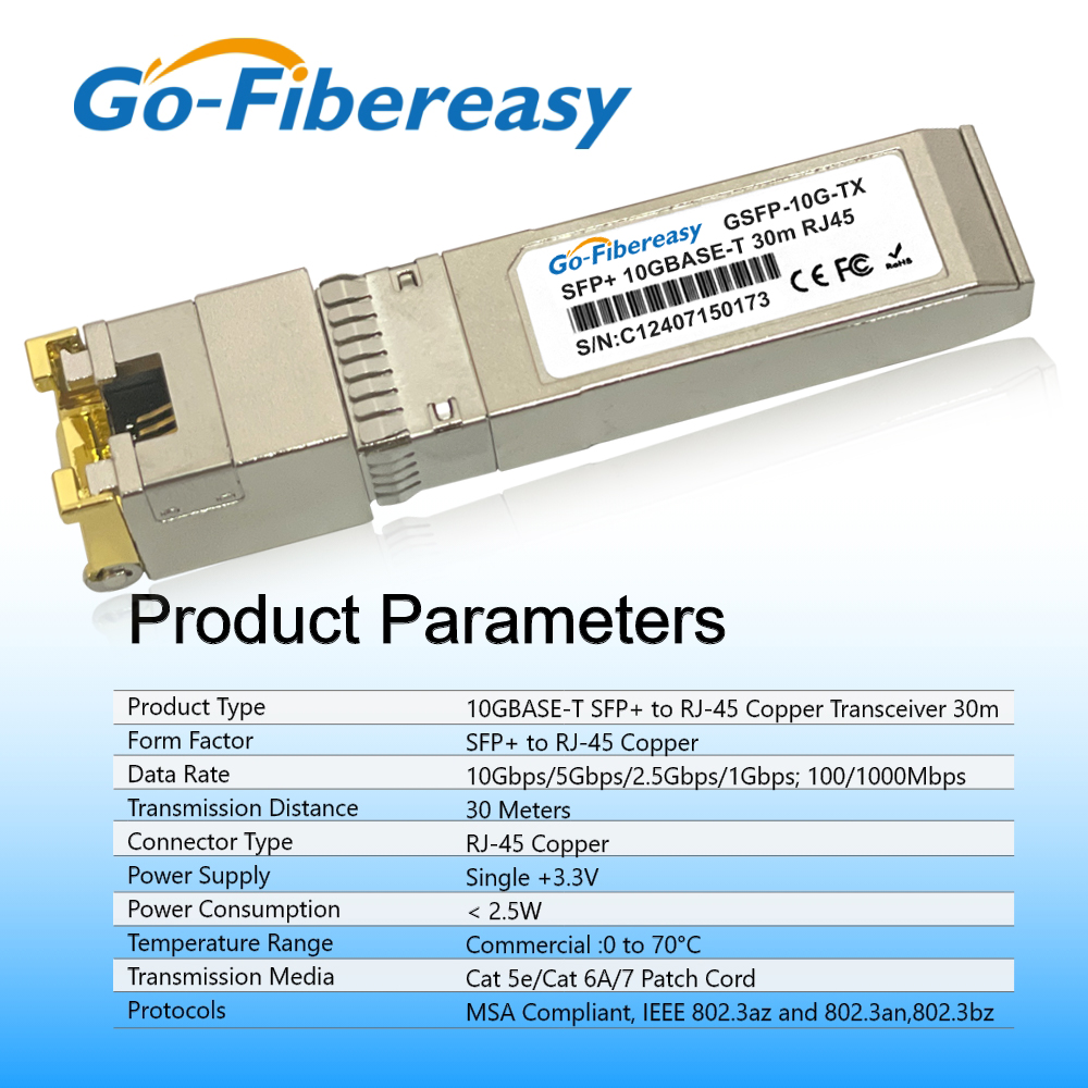 Модуль 10Gb SFP RJ45, 10G/5G/2 – обзор и цена Router With Sfp+ 10G Port