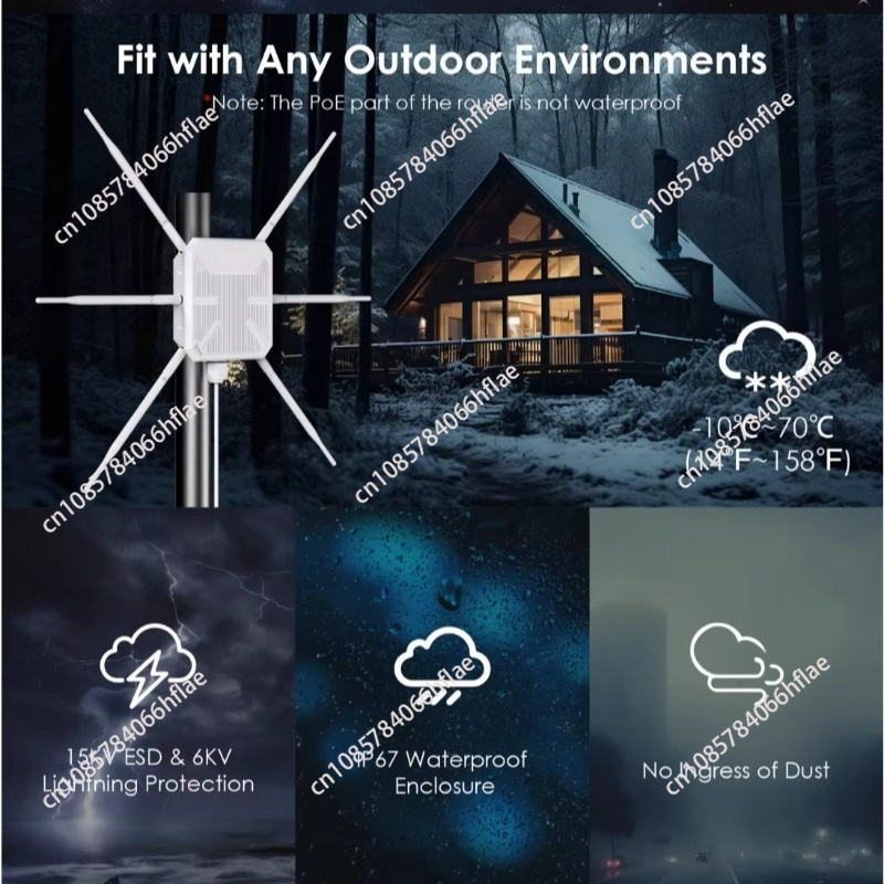 Водонепроницаемый уличный бесп – обзор и цена Wifi 6 Outdoor Ap Waterproof