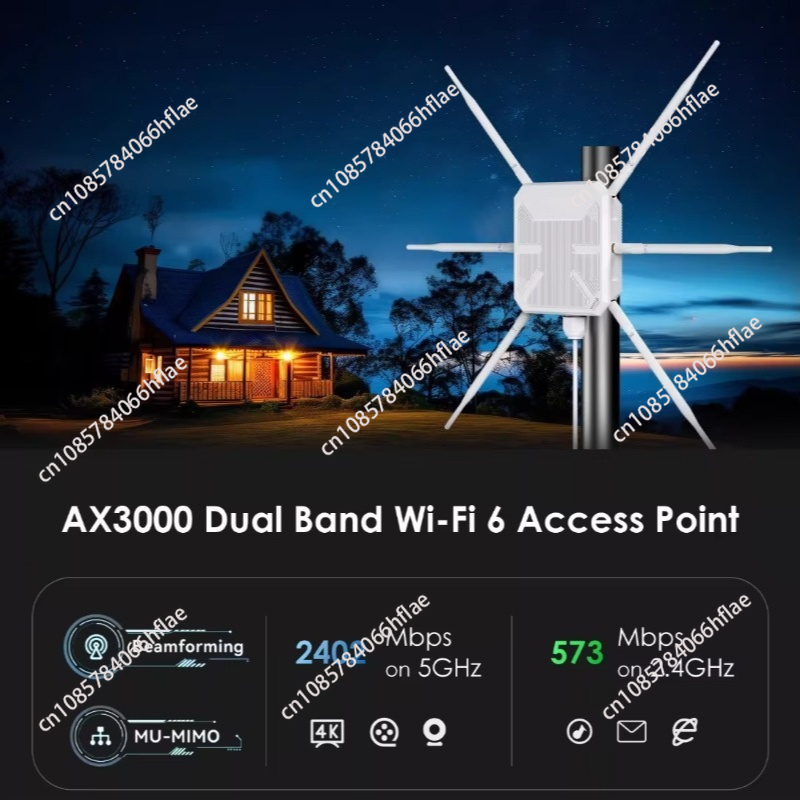 Водонепроницаемый уличный бесп – обзор и цена Wifi 6 Outdoor Ap Waterproof