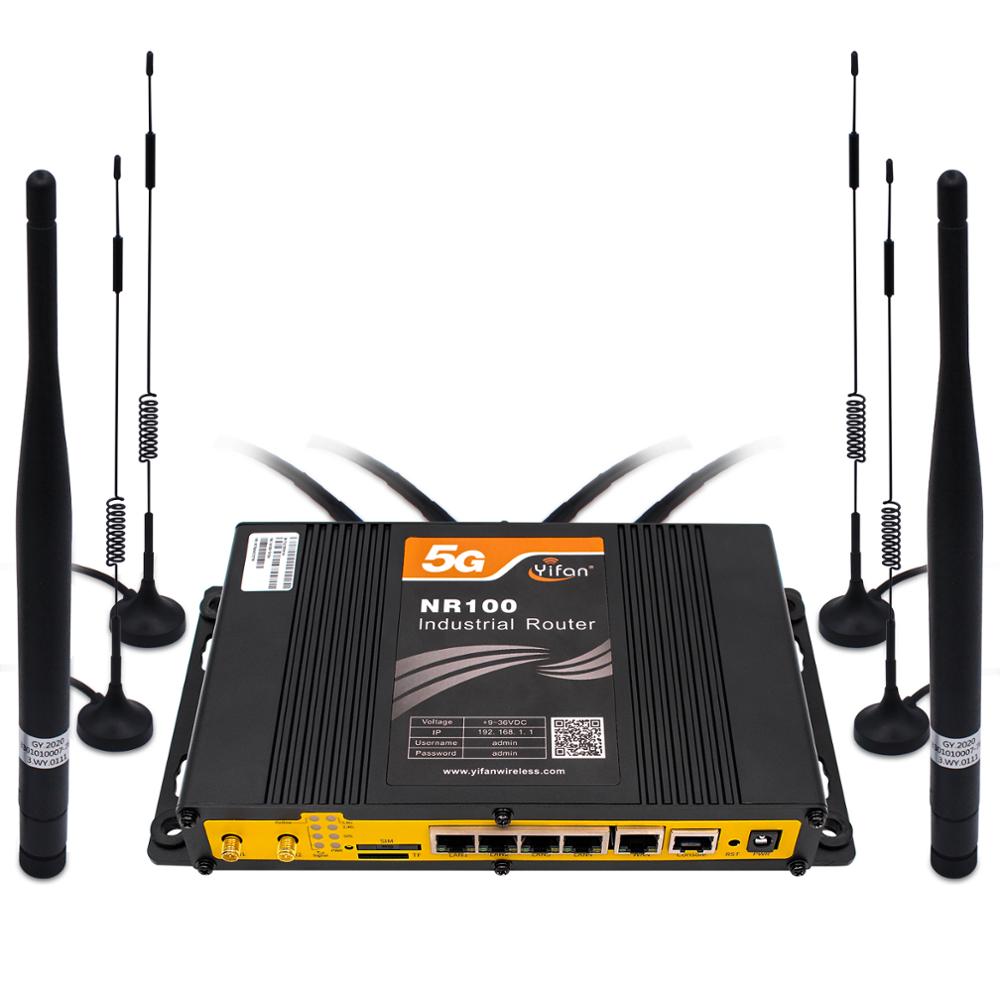 Высокоскоростной промышленный  – обзор и цена 4G 5G Router Sim Slot Wifi 6