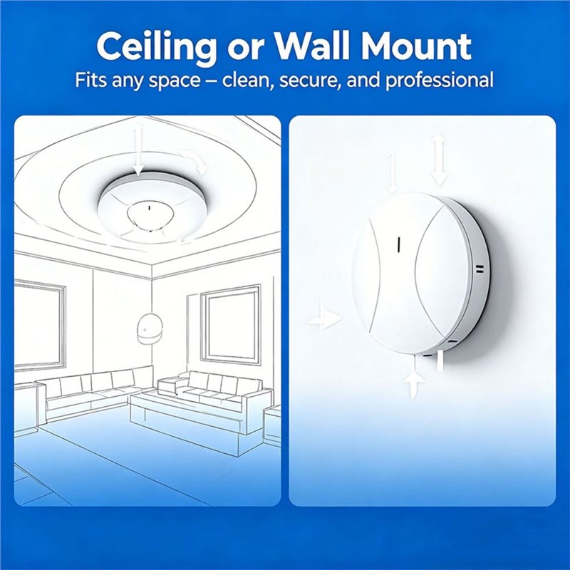 Stylish-AX3000M Wi-Fi6 потолоч – обзор и цена Wifi 6 Access Point Ceiling Poe
