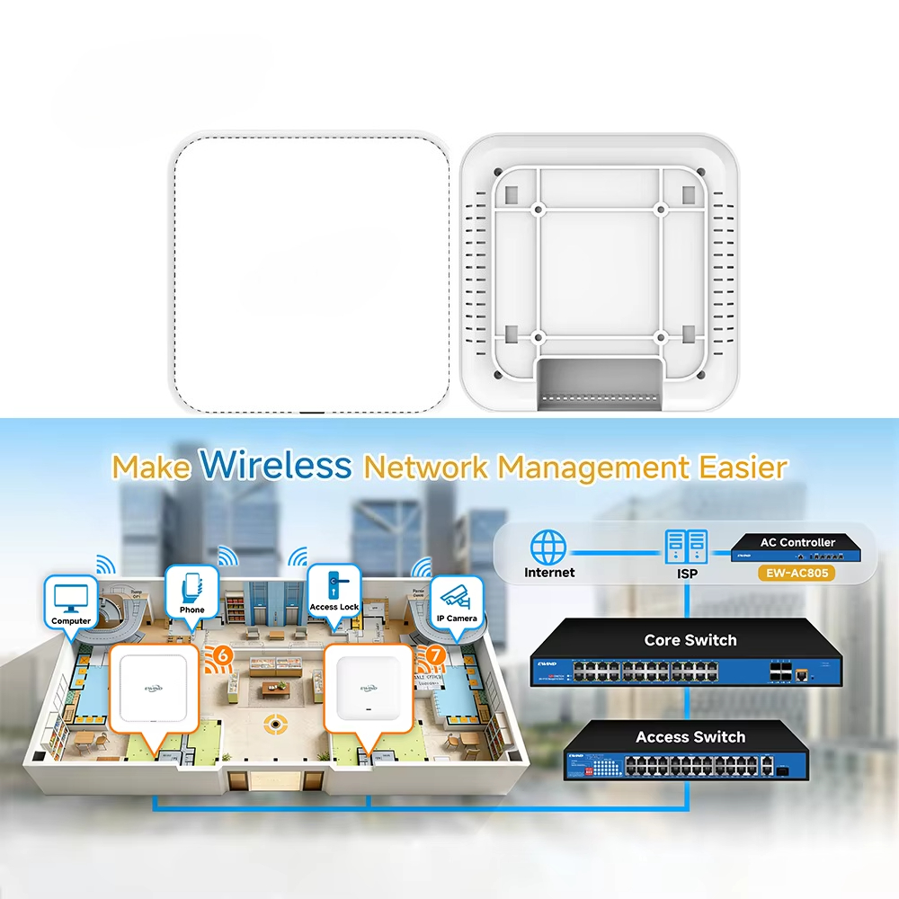 Беспроводная точка доступа WiF – обзор и цена Wifi 6 Access Point Ceiling Poe