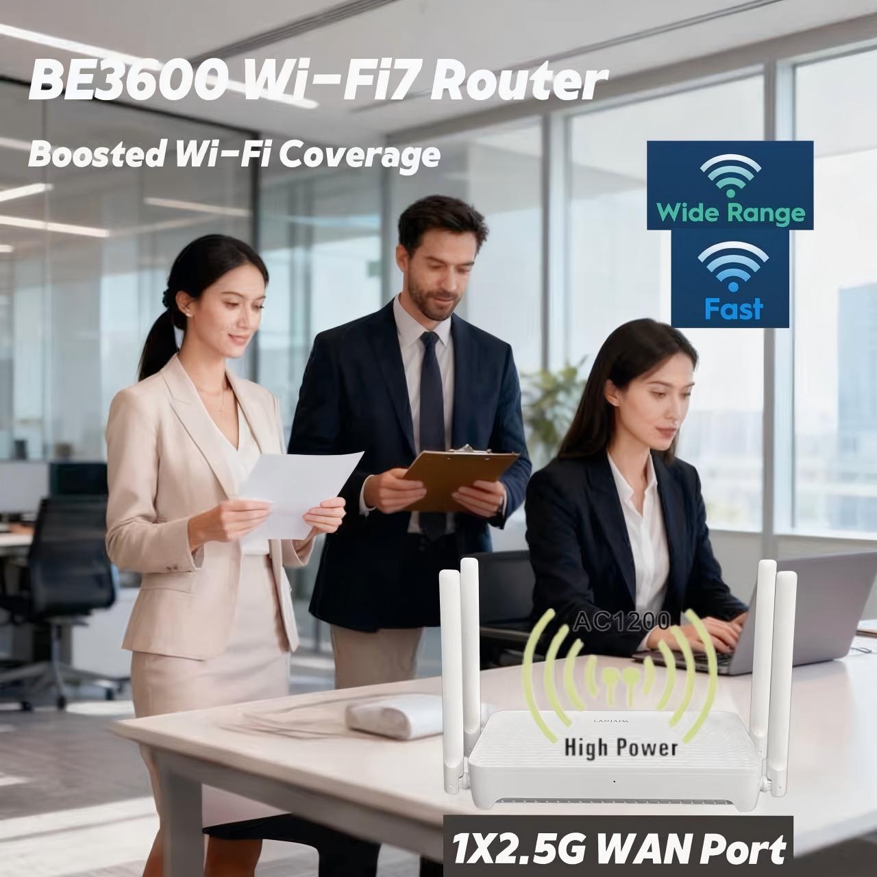 Маршрутизатор LANJADA BE3600 W – обзор и цена Gaming Router 2.5G Port