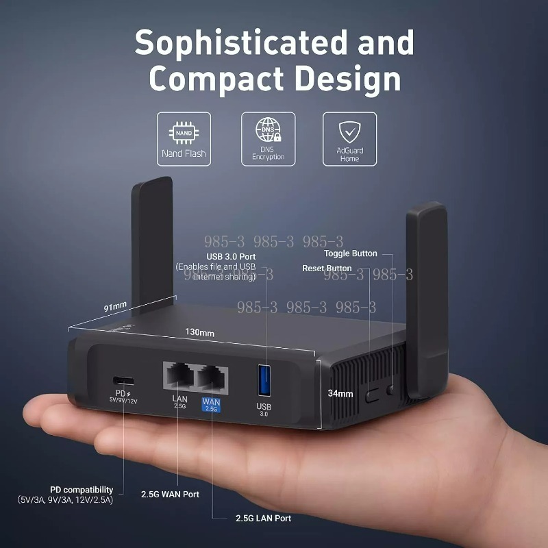 Мобильный Wi-Fi роутер с сенсо – обзор и цена Gaming Router 2.5G Port
