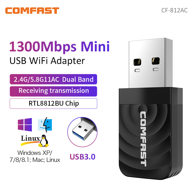 Сетевая карта Comfast, 650/130 – обзор и цена Wifi 6 Usb Adapter Ax1800