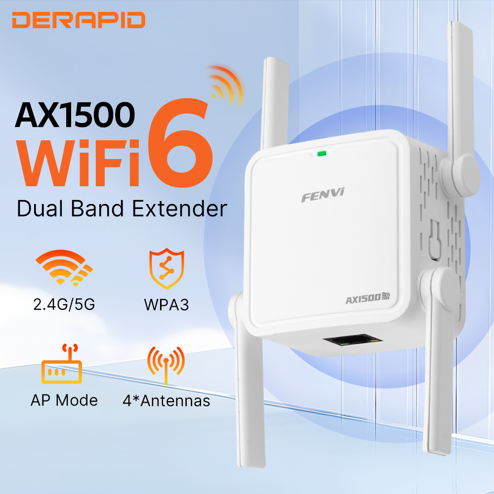 Двухдиапазонный повторитель Wi – обзор и цена Wifi 6 Range Extender Ax1500