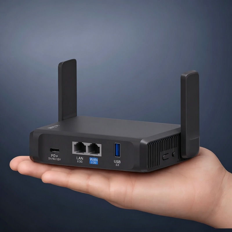 GL.iNet GL-BE3600 (Slate 7) Wi – обзор и цена Gaming Router 2.5G Port