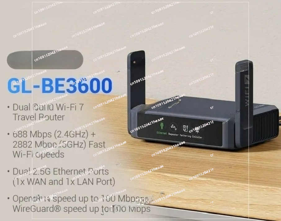 GL.iNet GL-BE3600 (Slate 7) Wi – обзор и цена Gaming Router 2.5G Port