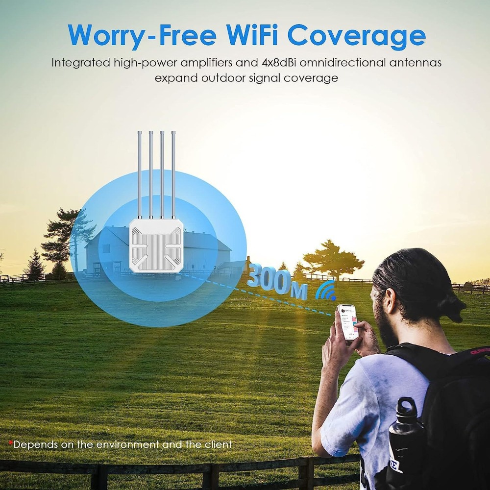 Водонепроницаемый уличный марш – обзор и цена Wifi 6 Outdoor Ap Waterproof