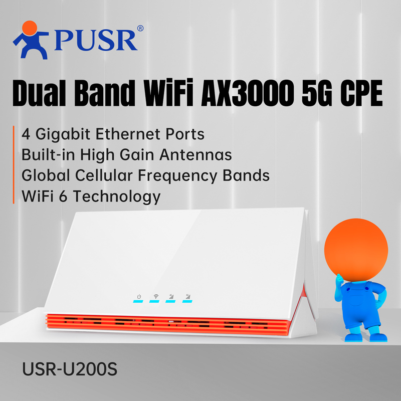 PUSR Global 4G/5G Двухдиапазон – обзор и цена 4G 5G Router Sim Slot Wifi 6