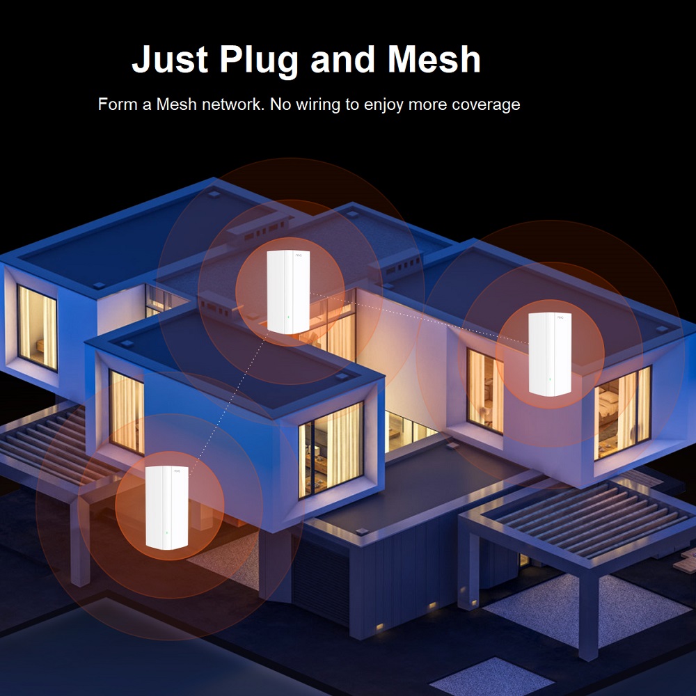 Маршрутизатор Tenda WiFi 6 AX3 – обзор и цена Wifi 6 Mesh System 3 Pack