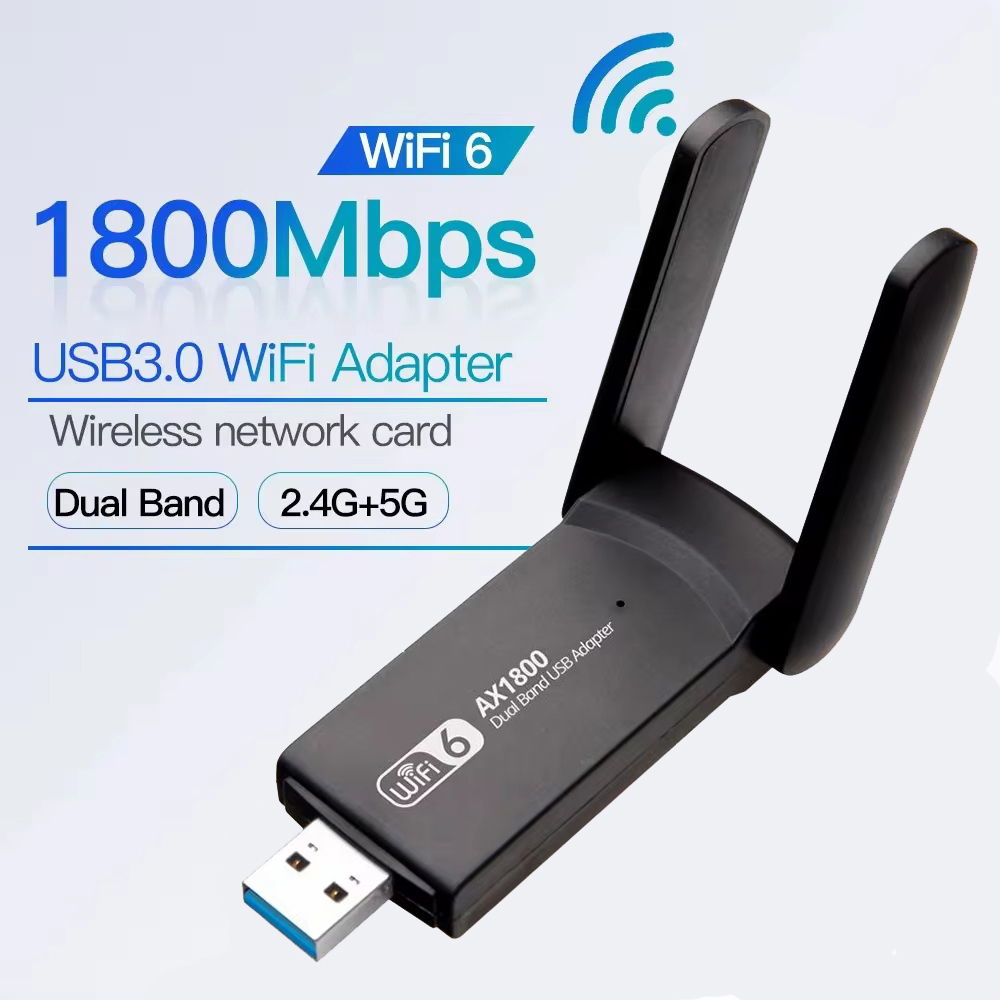WiFi 6 AX1800 USB 3.0 адаптер, – обзор и цена Wifi 6 Usb Adapter Ax1800