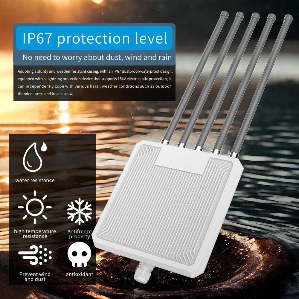 Точка доступа AX3000 Wi-Fi 6 д – обзор и цена Wifi 6 Outdoor Ap Waterproof