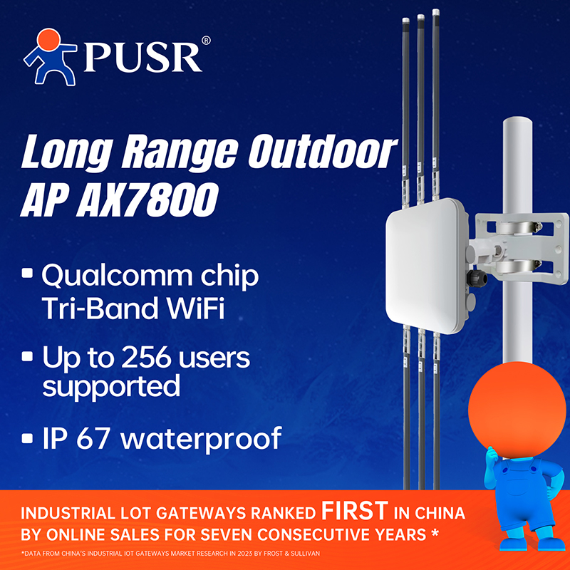 PUSR Outdoor WiFi6 AX7800 Трех – обзор и цена Wifi 6 Outdoor Ap Waterproof