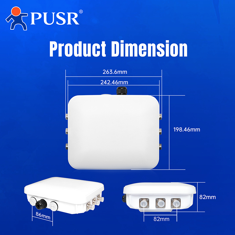 PUSR Outdoor WiFi6 AX7800 Трех – обзор и цена Wifi 6 Outdoor Ap Waterproof