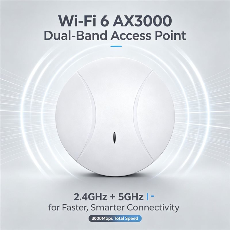 LXYB18B AX3000M Wi-Fi 6, потол – обзор и цена Wifi 6 Access Point Ceiling Poe