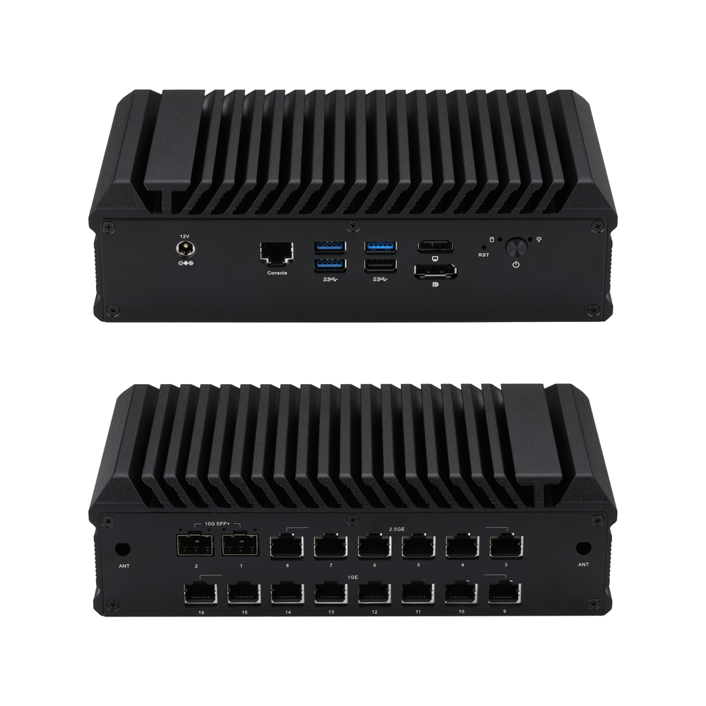 Сетевое устройство Qotom Q3090 – обзор и цена Router With Sfp+ 10G Port