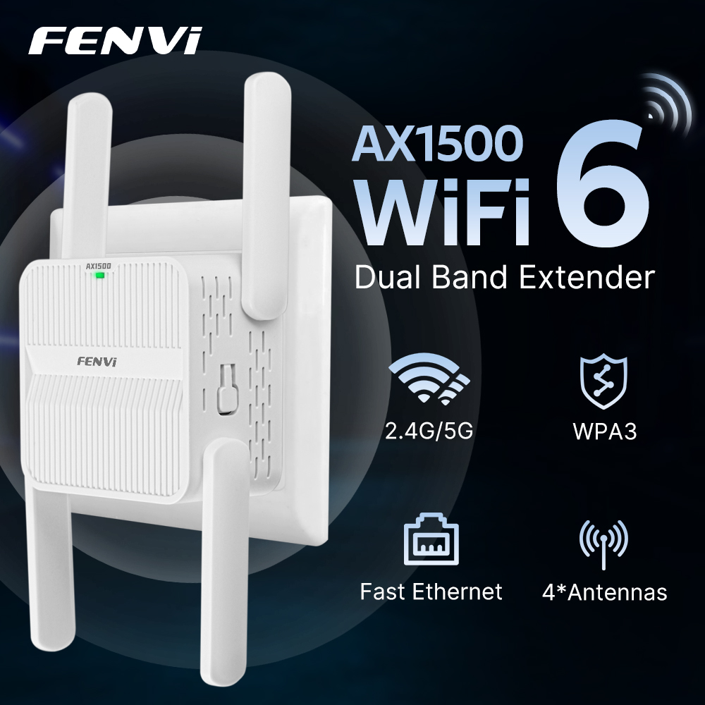 FENVI 5 ГГц AX1500 Wi-Fi 6 пов – обзор и цена Wifi 6 Range Extender Ax1500