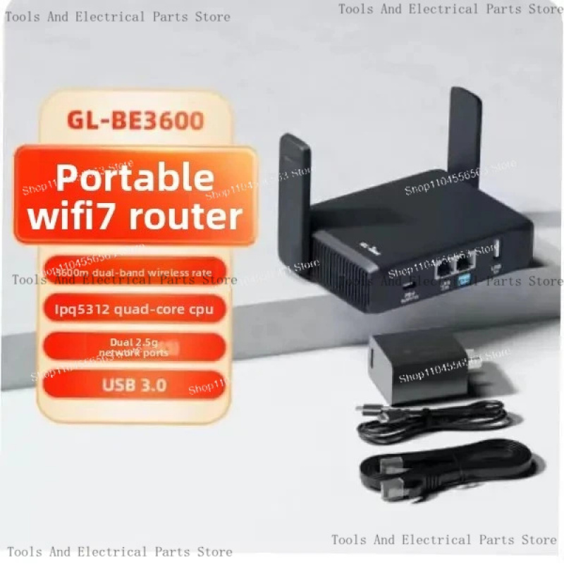 GL-BE3600 (Slate 7) WiFi 7 роу – обзор и цена Gaming Router 2.5G Port