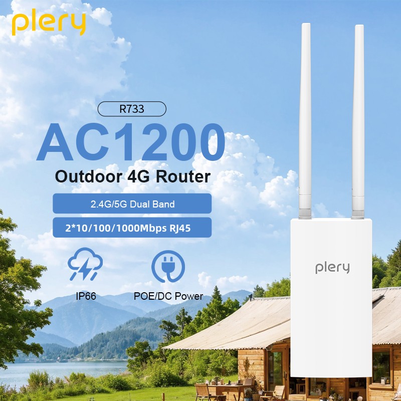Уличный 4G LTE роутер Plery 30 – обзор и цена Wifi 6 Outdoor Ap Waterproof