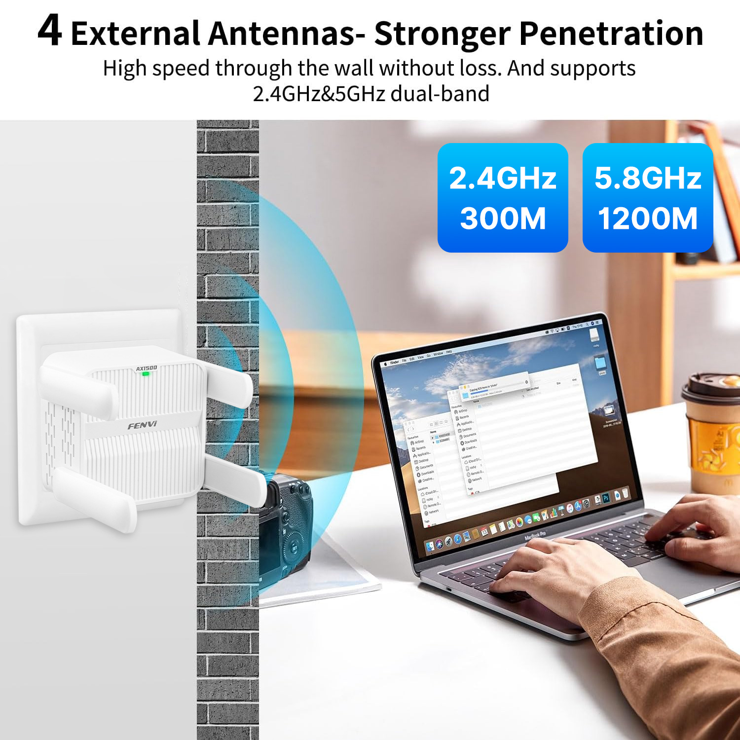 FENVI 5 ГГц AX1500 Wi-Fi 6 пов – обзор и цена Wifi 6 Range Extender Ax1500