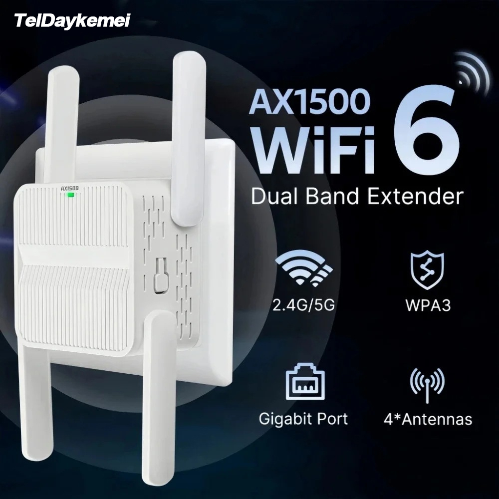 AX1500 Wi-Fi 6, повторитель, у – обзор и цена Wifi 6 Range Extender Ax1500
