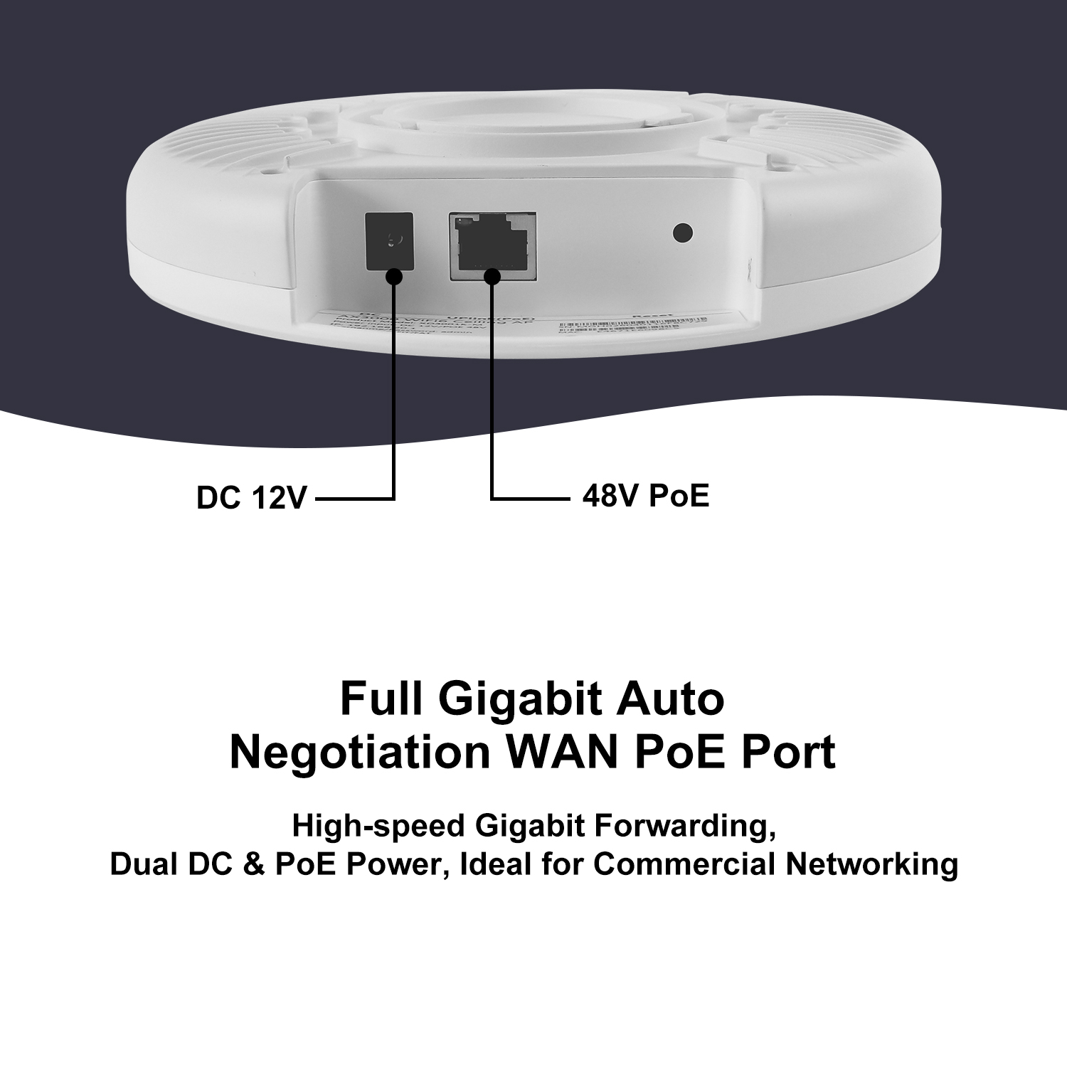 SUNCOMMAX3000 WiFi6 Потолочная – обзор и цена Wifi 6 Access Point Ceiling Poe