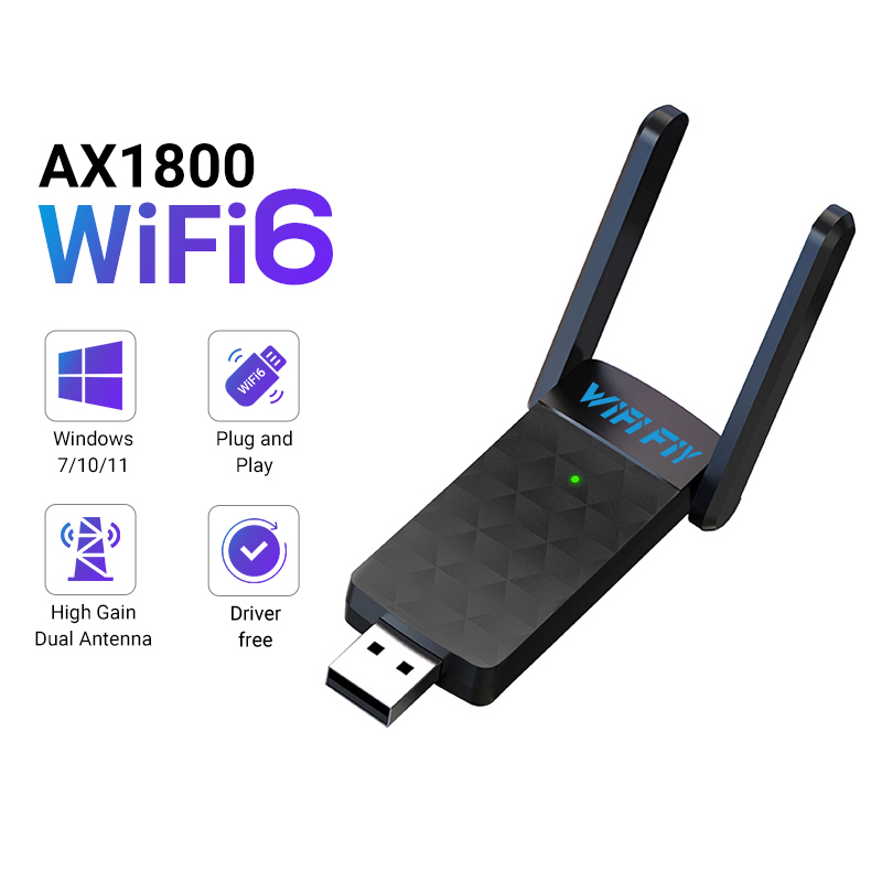 AX1800 – USB-адаптер Wi-Fi 6,  – обзор и цена Wifi 6 Usb Adapter Ax1800