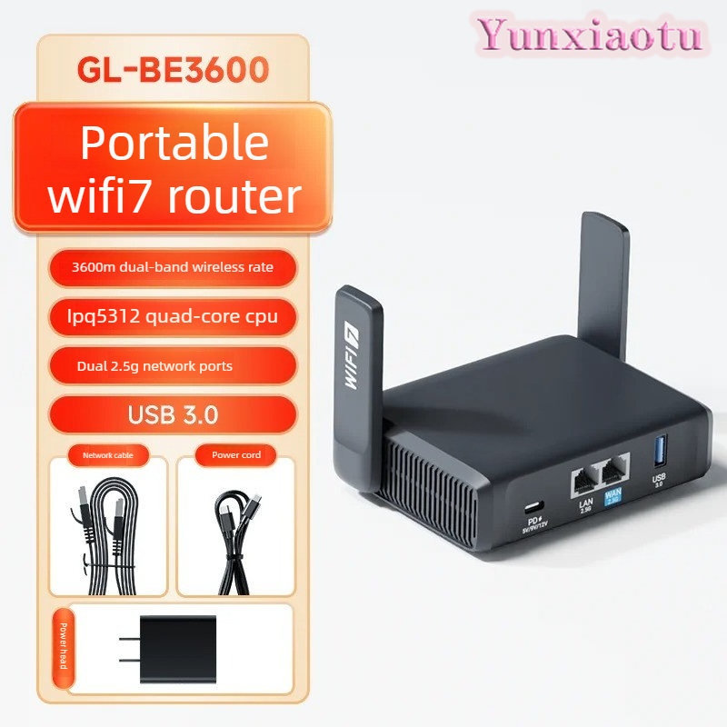 GL-BE3600 (Slate 7) Wi-Fi 7 ро – обзор и цена Gaming Router 2.5G Port