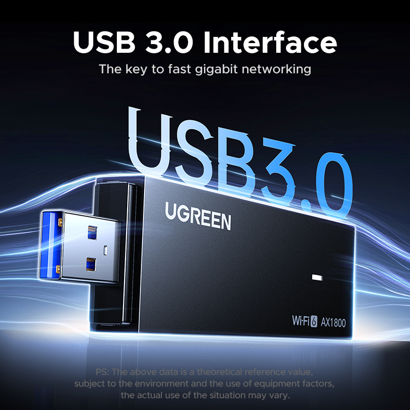 UGREEN WiFi-адаптер AX1800 WiF – обзор и цена Wifi 6 Usb Adapter Ax1800