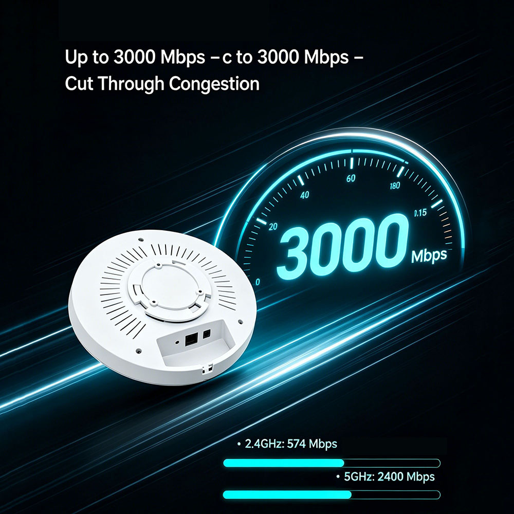 Потолочная точка доступа WiFi6 – обзор и цена Wifi 6 Access Point Ceiling Poe