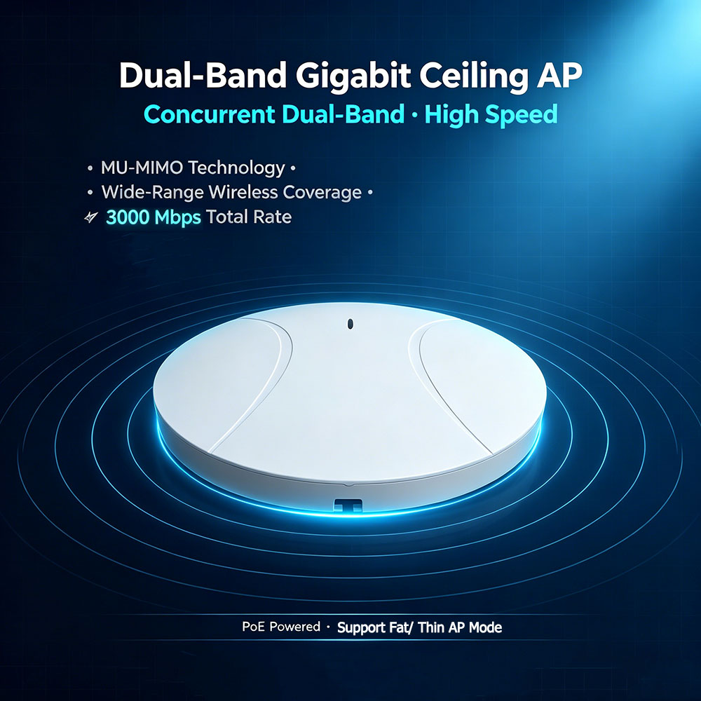 Потолочная точка доступа WiFi6 – обзор и цена Wifi 6 Access Point Ceiling Poe