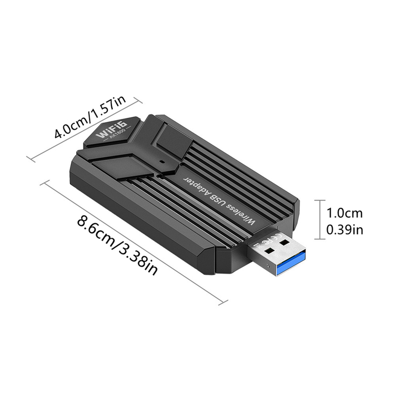 Двухдиапазонный USB WiFi адапт – обзор и цена Wifi 6 Usb Adapter Ax1800