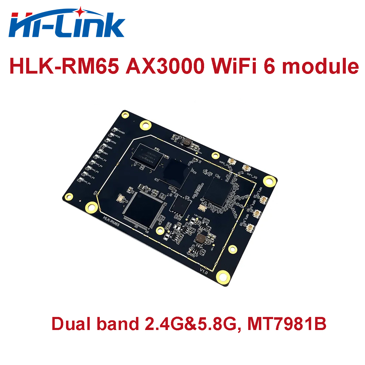 Hi-Link WiFi6 Openwrt MT7981B  – обзор и цена Wifi 6 Router Openwrt